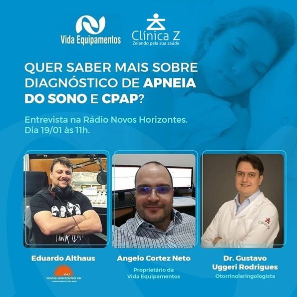 Entrevista sobre Apnéia do Sono e CPAP