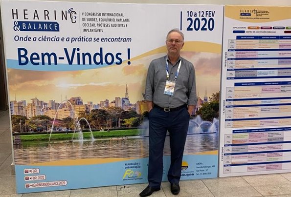 Participação do Dr Edson Luiz Maluta em Congresso do Hearing and Balance